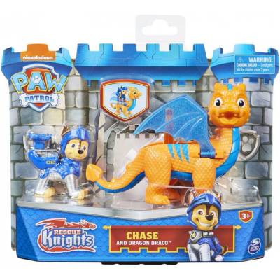 Пес патрул рицари фигура Чейс с Дракон (6063149_chase)