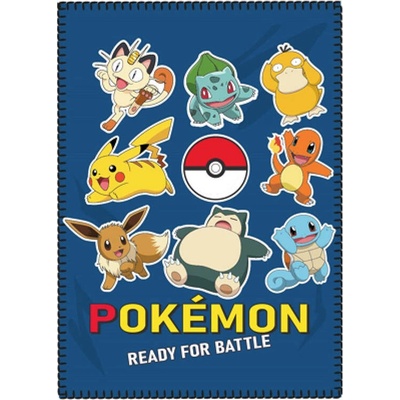 FARO Fleecová fleece deka Pokémon Battle