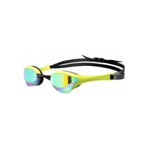 arena Cobra Ultra Swipe Mirror Unisex Race Swimming Goggles for Adults, Diving Goggles with Curved Mirror Lenses, Anti-Fog, UV Protection, 5 Interchangeable Nose Bridges - 002507-110-NS
