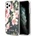 GUESS Flower Collection Case 03 - дизайнерски кейс с висока защита за iPhone 11 Pro Max (черен)