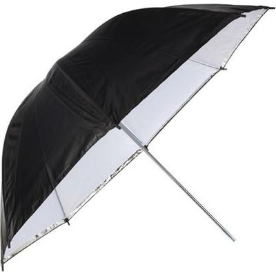 Linkstar PUK-84WB odrazný dáždnik obojstranný 84cm (biela / čierna)