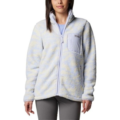 Columbia WEST BEND PRINT FULL ZIP II dámská mikina světle modrá