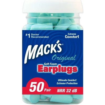 Mack's Original Soft špunty do uší 50 párů