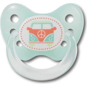 Dentistar Силиконова залъгалка с халка Dentistar - Мир, размер 2 (22291) - ozone