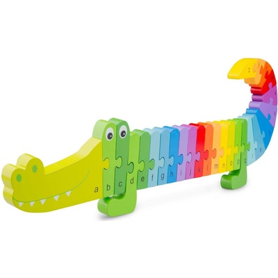 Woet by New Classic Toys Puzzle Krokodýl Abeceda