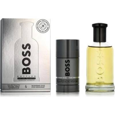 HUGO BOSS Boss Bottled подаръчен комплект: EDT 100 ml + 75 ml део стик за мъже
