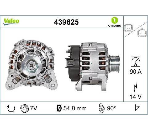 Generátor VALEO 439625