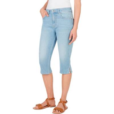 Къси панталони Pepe jeans Crop Mary High waist denim shorts - Blue (Denim / Medium Blue)