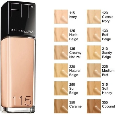 Maybelline Fit me Luminous + Smooth make-up 125 Nude Beige 30 ml