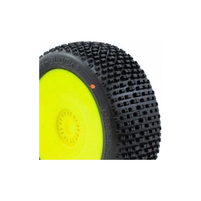 ProCircuit H-BLOCK V2 BUGGY C3 MEDIUM nalepené gumy žluté disky 2 ks
