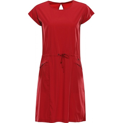 Alpine Pro Дамска летна рокля от бързосъхнещ материал ALPINE PRO ASEDA cardinal ALPINE PRO | Cherven | ЖЕНИ | XS