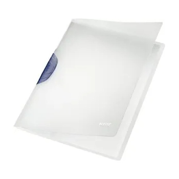 Leitz Клипс за закопчаване, PP, A4, LEITZ "ColorClip Magic", сив 41740089 (41740089)