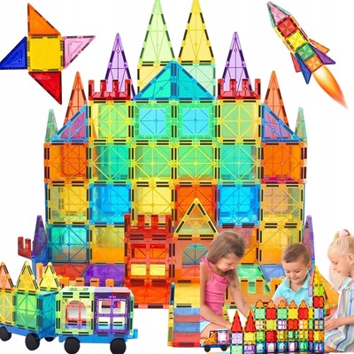 Magna-Tiles Magnetická stavebnica 100 ks