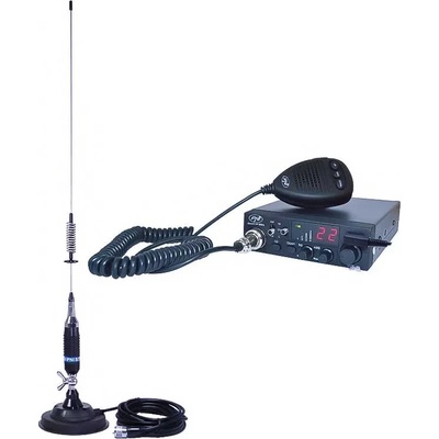 PNI PNI-PACK74 CB Radio Kit HP 8001L ASQ S75 Antenna 4W 12V 76cm (PNI-PACK74)