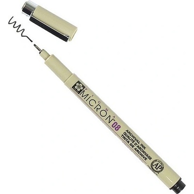 Technický fix 08 (0,5mm) černý 49 Pigma Micron Sakura
