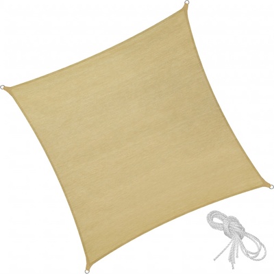 TecTake 401810 béžová 3,6 x 3,6 m