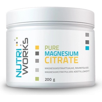 Nutriworks Pure Magnesium Citrate 200 g