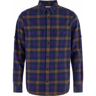 Fjällräven Skog Relaxed košel'a M dark navy-dark violet