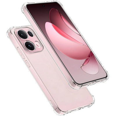 Techsuit Силиконов калъф с подсилени ръбове за Oppo Reno13 Pro - Прозрачен KP36925 (36925)