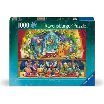 Ravensburger Пъзел Ravensburger от 1000 части - Снежанка и 7-те джуджета (12000827)