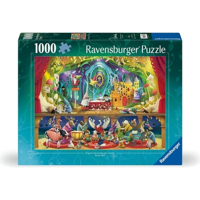 Ravensburger Пъзел Ravensburger от 1000 части - Снежанка и 7-те джуджета (12000827)