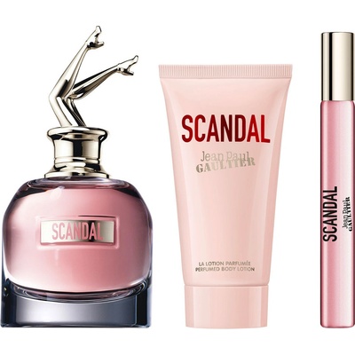 Jean Paul Gaultier Scandal Darčeková sada, EDP 80 ml + EDP 10 ml + Telové mlieko 75ml