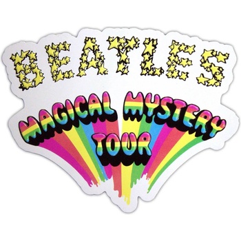 The Beatles Magical Mystery Tour Logo Embossed Магнит (BEATMAG88)