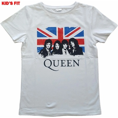 Queen Vintage Union Jack biela