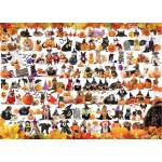 EUROGRAPHICS - Puzzle Halloween Pets - 1 000 piese