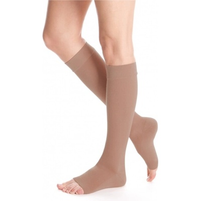 Maxis comfort cotton lýtkové pančuchy normálne bez špice bronz