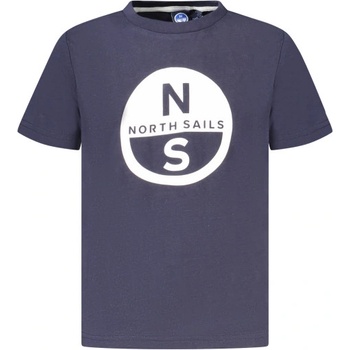 North sails Детска тениска с къс ръкав north sails, Размер 6a, Цвят Синьо (795210000_bl0802)