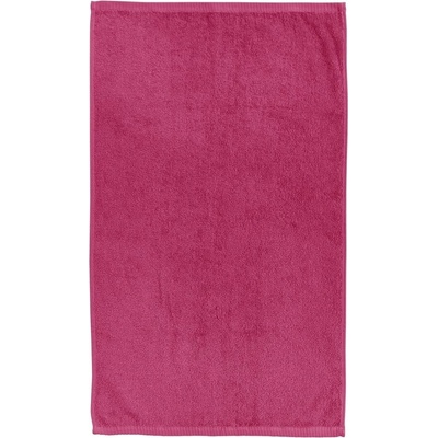 Catherine Lansfield tmavoružová rýchloschnúca froté bavlnená osuška 70 x 120 cm