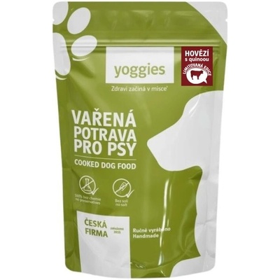 Yoggies hovädzie mäso s quinoou a kĺbovou výživou 150 g