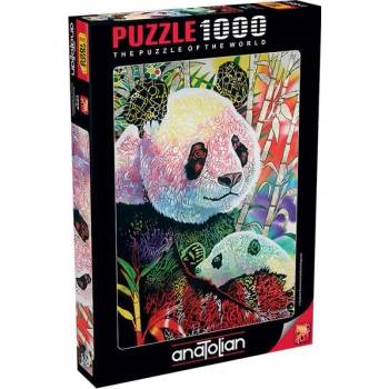 Image 1 of Anatolian Пъзел Anatolian от 1000 части - Шарена панда (P1099)
