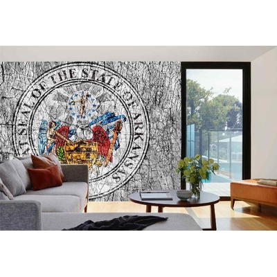 DIMEX ART Самозалепваща се флизелинова фототапета тюлен на арканзас 375 x 250 см