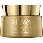 Ahava 24K Gold Mineral Mud Mask минерална маска за лице с 24 каратово злато за жени 6 мл