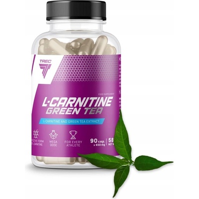 Trec Nutrition L-Carnitine + Green Tea 180 kapslí