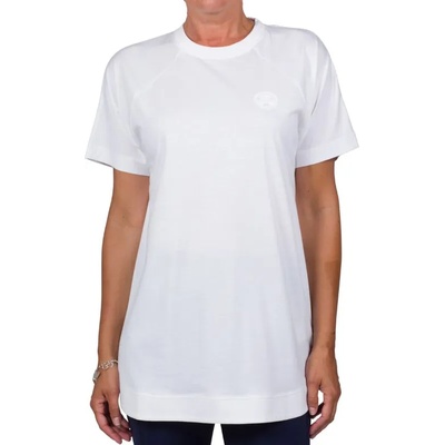 Napapijri Дамска тениска silbe w long bright white 002 - l (na4e9h002)