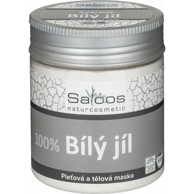 Saloos 100% Biely francúzsky íl telová a pleťová maska ​​70 g