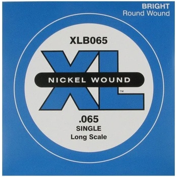 D'Addario XLB065 Еденична струна за бас китара