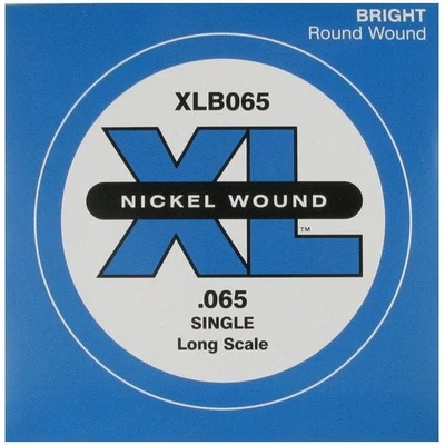 D'Addario XLB065 Еденична струна за бас китара