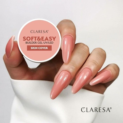 Claresa Soft Easy Builder Uv Led gél na nechty cover skin 45 g
