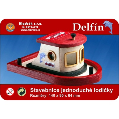 Hiesbok Lodička Delfín