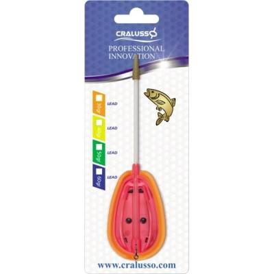 Cralusso Krmítko + Plnící Forma Rocket Method Pink - 30 g