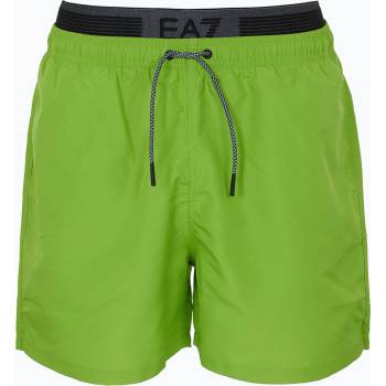 Giorgio Armani Мъжки бански EA7 Emporio Armani Logo Tape Boxer titanite
