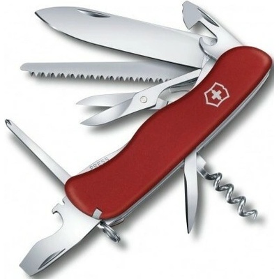Victorinox Outsider 111 mm červený s pojistkou čepele