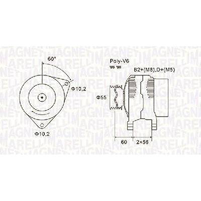 generátor MAGNETI MARELLI MQA1577