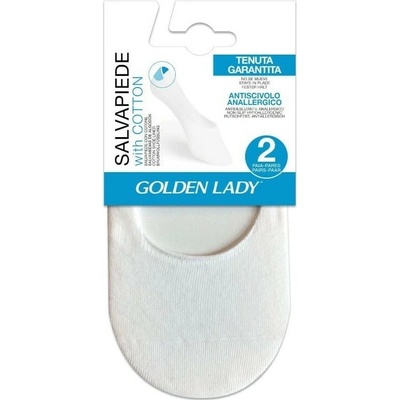 Golden Lady Omsa BAVLNENÉ BALERÍNY 6N 2 PARY biely