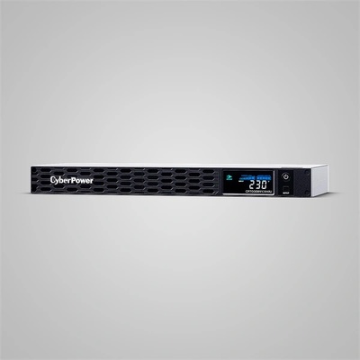 CyberPower UPS, 6xC13, 1xUSB 700VA 420W Active PFC, непрекъсваем в чист цвят, LINE-INTERRACtable, AVR, цветен LCD, 1U rack CP700EIPFCRM1U (CP700EIPFCRM1U)