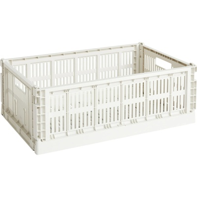 HAY Úložný box Colour Crate L Off White
